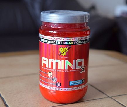 BCAA amino BSN x modul de a face compoziția și recenzii