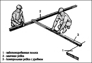 Betonarea instanței cu propriile sale mâini pașii și nuanțele de turnarea betonului