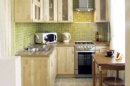 Design-o mică bucătărie 26 de moduri de a „crește“ spațiu