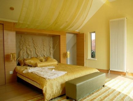fotografii dormitor design mansardă, idei de design, recomandări, portalul de construcție