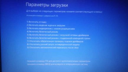 Parametri suplimentari în Windows 8 și 10, în timpul săptămânii de sprijin