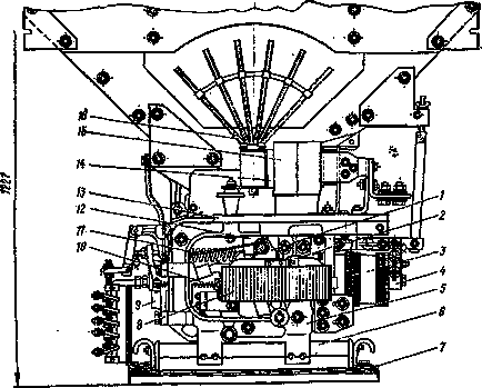 locomotiva electrica VL10, comutator de viteză BVP-5