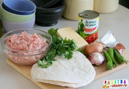 Enchilada cu pui (foto-rețetă) (bucătăria mexicană) Enchilada cu pui (foto-reteta)