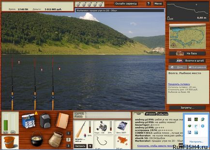 Unde și cum poți câștiga bani în pescuit rus on-line, totul despre joc de pescuit rus