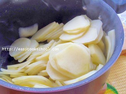 cartofi gratinati, o reteta clasica, rețete ușor