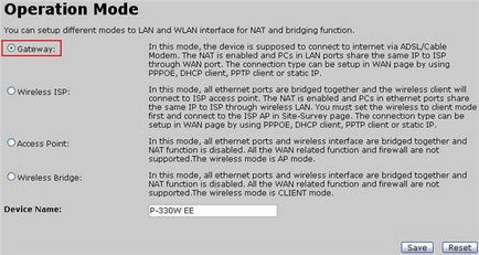 Instrucțiuni pentru configurarea modemului router și adsl