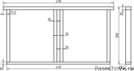 Producția de cadre pentru stupii cu mâinile lor