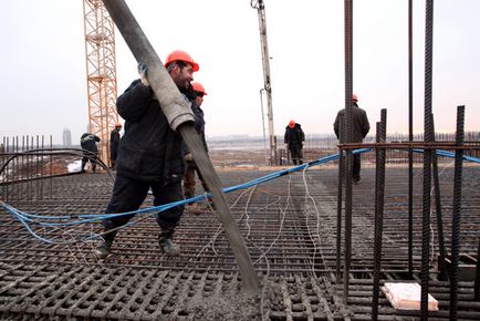 Ca betonul se câștigă putere după un timp, fotografii