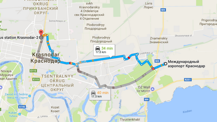 Cum se ajunge de la aeroport la stația de autobuz Krasnodar cum să obțineți mai bine