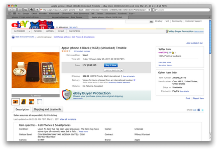 Cum de a cumpăra iPhone pe eBay