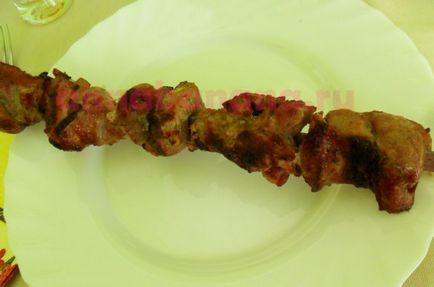 Cum se marineaza carnea de shish kebab