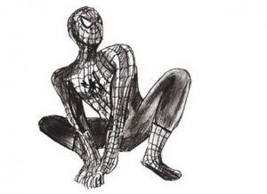 Cum de a desena Spider-Man