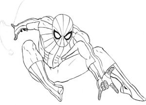 Cum de a desena Spider-Man