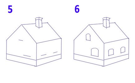 Cum de a desena o casă