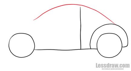 Cum de a desena o mașină de copil, lessdraw