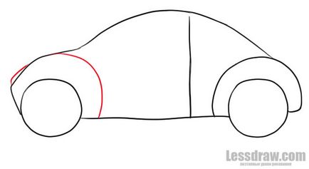 Cum de a desena o mașină de copil, lessdraw
