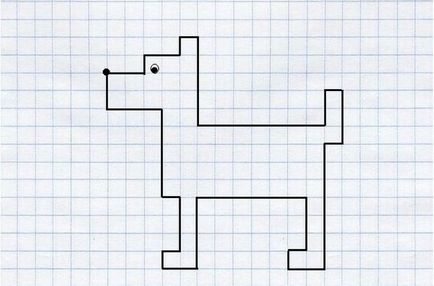 Cum să atragă un câine în etape, desen creion, pentru copii