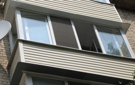 Cum să balcon în afara arma propriile lor mâini finisare balconul exterior decât în ​​teacă, vedere de balcoane,