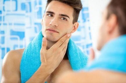 Ce îngrijire necesită o persoană de sex masculin bărbați faciale cosmetice ale pielii