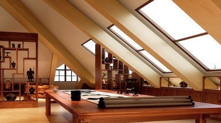 Cum de a decora pod și ceea ce se poate face cu mâinile sub acoperiș spațiu pot întotdeauna