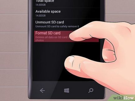 Cum de a formata cardul de memorie micro SD