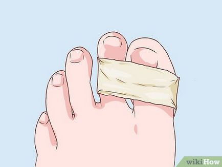Cum de a lega degetul sau de la picior