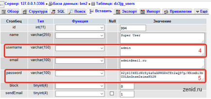 Cum să vă schimbați parola și conectați la admin Joomla