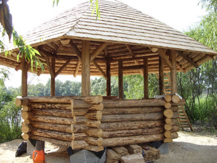 Cum de a construi o casă de vară din lemn, metal, caramida