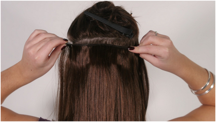 Cum de a consolida barrette păr fals