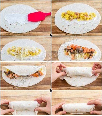 Cum de a găti burritos la domiciliu (burritos) Cum de a găti burritos la domiciliu