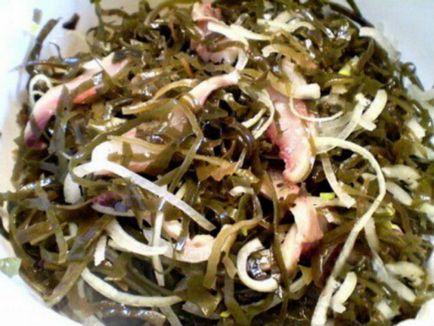 Cum se prepara o salata de alge marine uscate