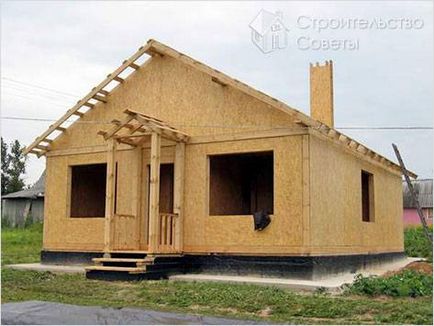 Cum de a face casa lui osb cu mâinile - construirea unei case cadru din OSB