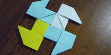 Cum sa faci o shuriken de hârtie - scheme de origami ninja aruncare stele
