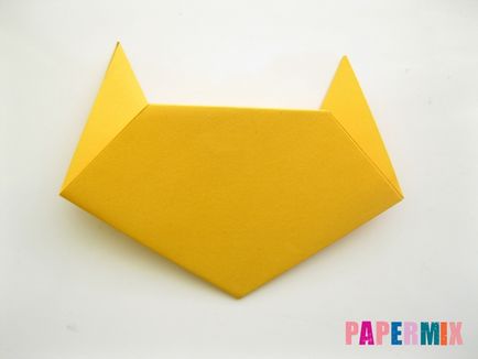 Cum sa faci un pisoi dintr-o hârtie în etape