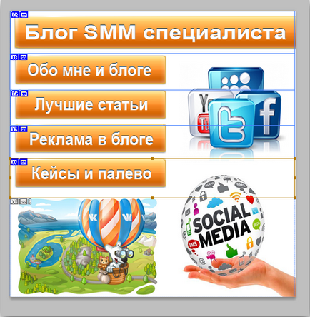 Cum sa faci un meniu pentru grupul wiki specialist VKontakte blog-SMM