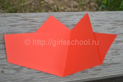 Cum se Fold inima de hârtie, simplu inima origami, școală de fete