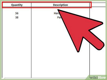 Cum de a crea facturi în Excel
