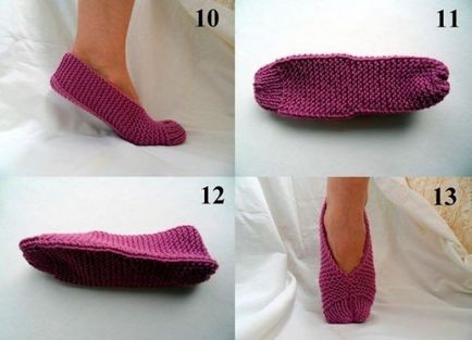Cum de a lega spițe papuci confortabile