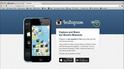 Instagram cum se instalează o instrucțiune de calculator și de orientare