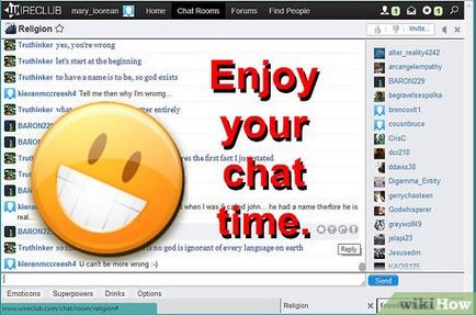 Cum să se comporte în Internet camere de chat