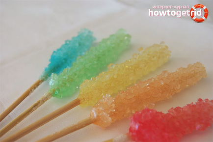 Cum să crească cristale de zahăr la domiciliu