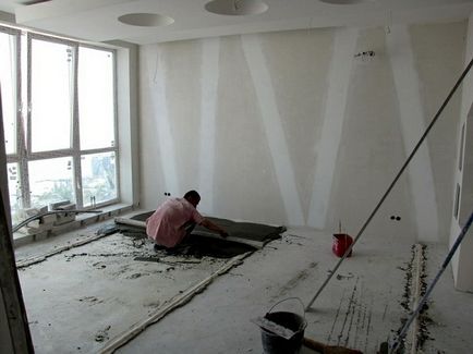 Cum să alinieze podea - portalul de construcție - instrucțiuni de construcții și reparații