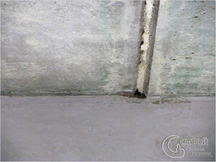 Cum să închidă plafonul ruginite - alinierea articulațiilor tavan (plafon) Cum să închidă plafonul ruginite - alinierea articulațiilor tavan