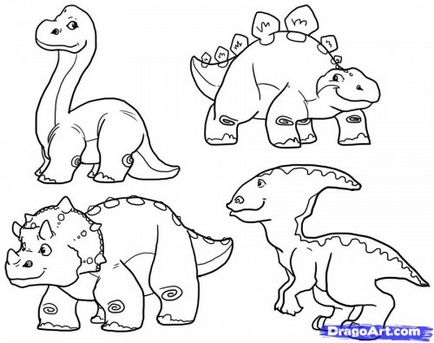 Imagini de dinozauri numite