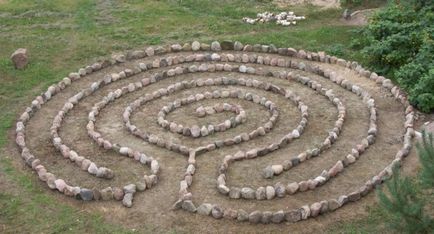labirint clasic, cum să-l construiască și cum să-l folosească
