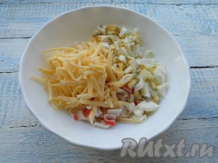 Salata de crab cu brânză 10 rețete
