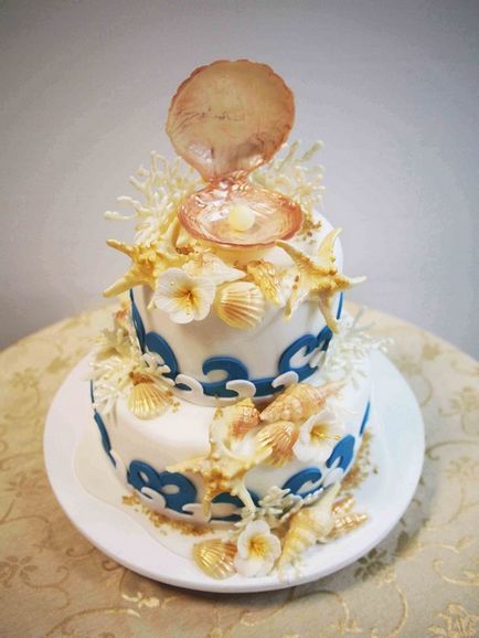 prăjituri frumoase și originale de nunta (umplutura) - decorare tort de nunta pentru mâinile tale