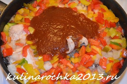 Pui în sos de tomate - găti delicioase, frumos și confortabil! (Tomate) Pui în sos de tomate - găti delicioase, frumos și confortabil!