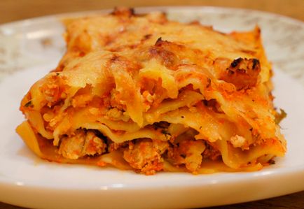 Lasagna cu carne - reteta dreapta - cum se pregătească repede