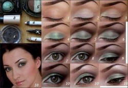 Make-up pentru pleoapele coborâte - machiaj, vizual ochi-deschidere